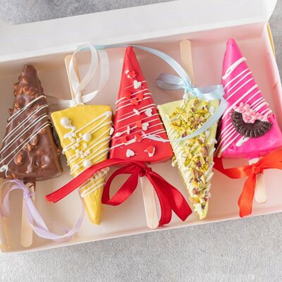 Набор чизкейков на палочкев Сладкое бюро по цене 2050 ₽