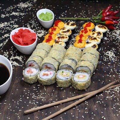 Дуэт из печки сет в Много пиццы по цене 1664 ₽