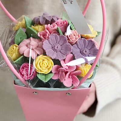 Букет из шоколадных цветовв Tortterry по цене 3400