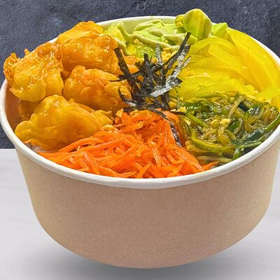 Поке с креветкой Попкорн в Axolottea по цене 590 ₽