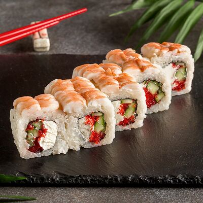 Холодный ролл Карибы в Суши-бар Тунец по цене 439