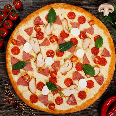 Пицца Мамма Миа в Gi Gi Pizza по цене 749 ₽