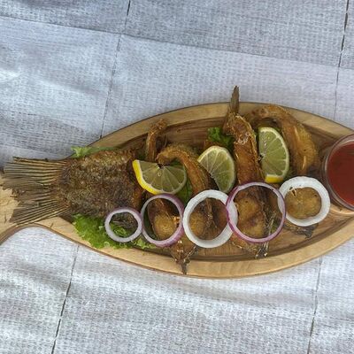 Сазан жареный в Чайхана Плов N1 по цене 726 ₽