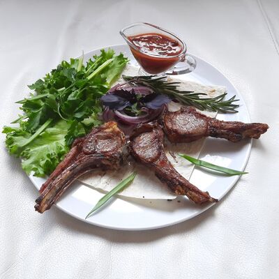 Шашлык из баранины корейки в Шашлык Хаус по цене 850 ₽