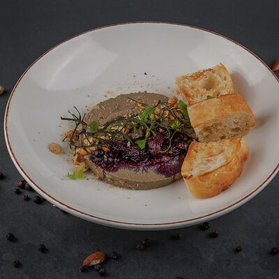 Паштет из куриной печенив Руки ВВерх! Бар по цене 450 ₽