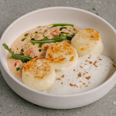 Сырники из адыгейского сырав Сэт по цене 655 ₽