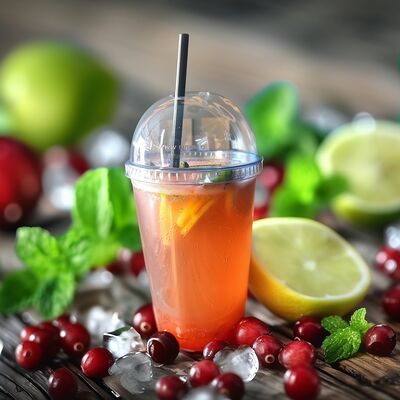 Лимонад Клюква-апельсин в Биг Хот-дог по цене 220 ₽