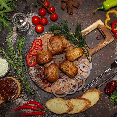 Картошка с салом Царская в Шашлычная бостан по цене 399 ₽