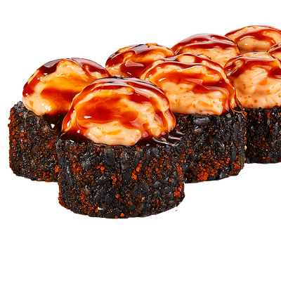 Запеченная калифорния блэк в NinjaFood по цене 532 ₽