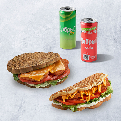 Чикен хит в Vaffel Норвежские вафли по цене 1650 ₽