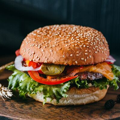 Гранд-бургер Преступление и наказание в Досытаевский по цене 490 ₽