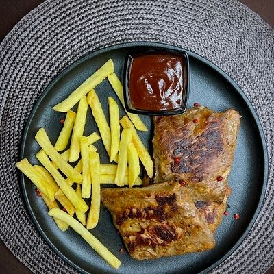 Пикантные ребрышки в Охота мясо по цене 1049 ₽