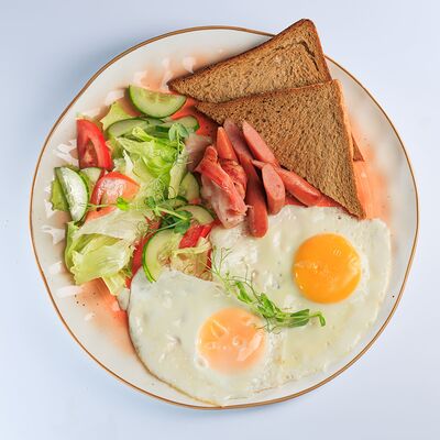 Классический завтрак в Семейный ресторан Tiki&Taki по цене 450 ₽