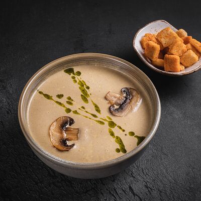 Грибной крем-суп в Мираж по цене 570 ₽