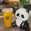 Логотип кафе Lucky panda bubble tea