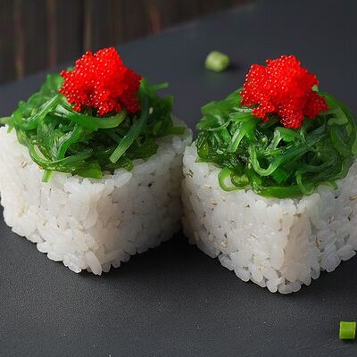 Грин ролл Люкс в ОЛИО пицца и суши по цене 310 ₽