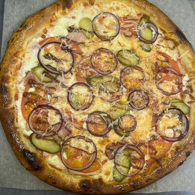 Пицца Барбекю в Лось Лосось по цене 980 ₽