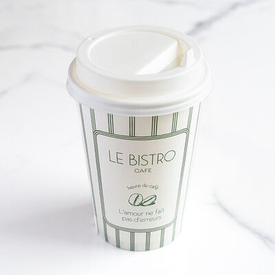 Матча-латте зеленая в Le Bistro по цене 470 ₽