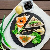 Бутерброд с сёмгой в Ташкент