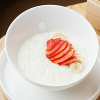 Сливочная рисовая каша с бананом и киви в Banoffi (Bormio)