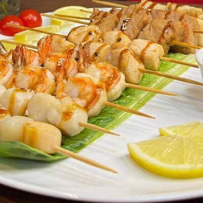 Ассорти из яки-шашлычков в Олимпик по цене 1840 ₽