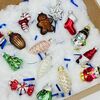 Ёлочные игрушки ретро в подарочном наборе в Дарите красиво по цене 3190