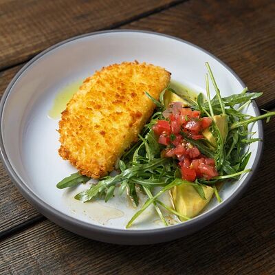 Жареный халлуми с авокадо в Потроха по цене 619