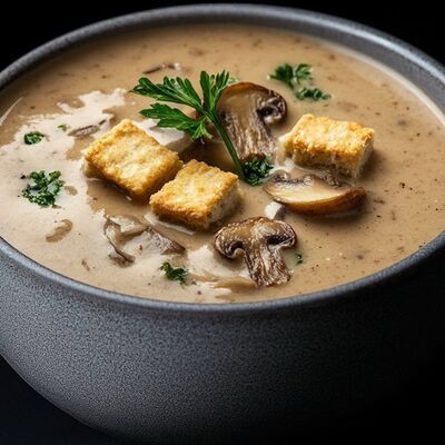 Грибной крем-суп в ШефМалина по цене 700 ₽