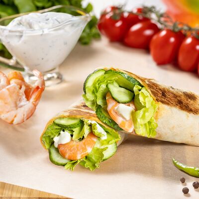 Ролл с креветкой в Шаурма Куулпицца по цене 559 ₽