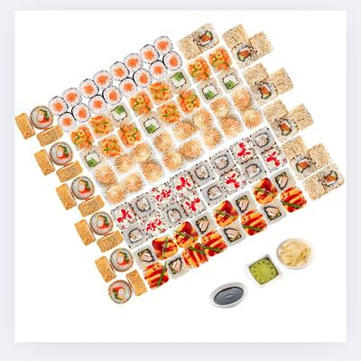 Ассорти ролл Биг в PokeWoke по цене 5000 ₽