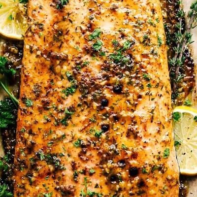 Форель на мангале в Пандок по цене 625 ₽