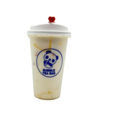 H8 зелёный молочный чай с пудингом в Bubble tea bar по цене 389 ₽