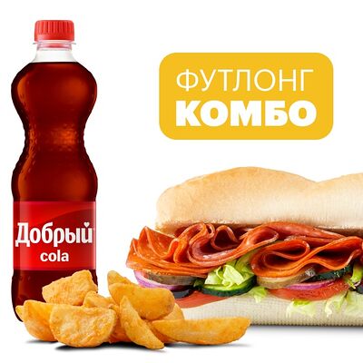 Комбо Острый Итальянский 30 см в Subway по цене 900 ₽