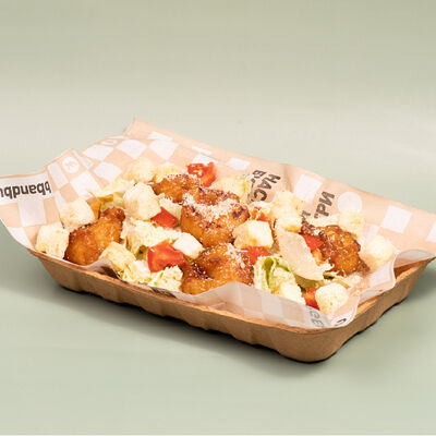 Цезарь с креветками в BB & Burgers по цене 750 ₽