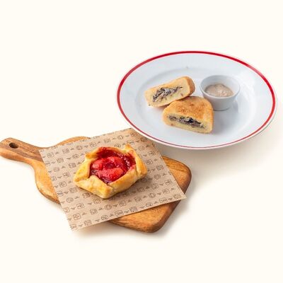 Завтрак с картофельной зразой и галетой в Пироговый Дворик по цене 339 ₽