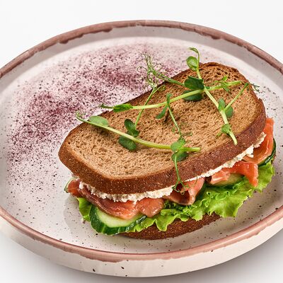 Тост с семгой в Конор по цене 410 ₽