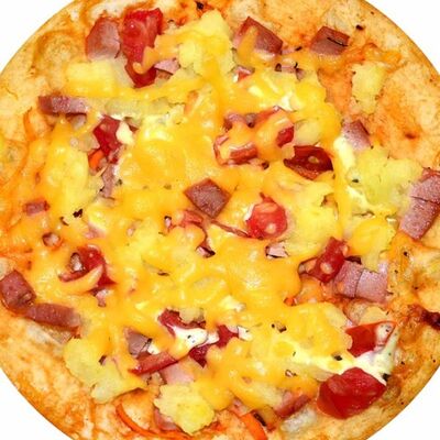 Пицца с сыром и колбасой в Good Grill по цене 350 ₽