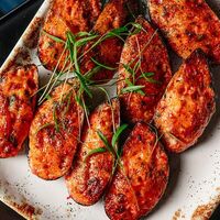 Мидии запеченныев Inside