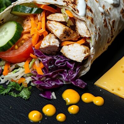 Шаверма сырная в Мясо да лаваш по цене 349 ₽