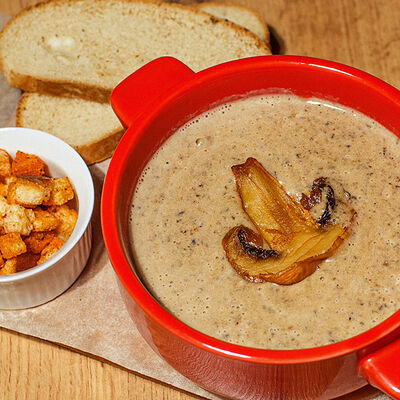 Крем-суп грибной в Кафе Наше Место по цене 490 ₽