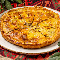 Кубдари с козленком в Хмели & Сунели