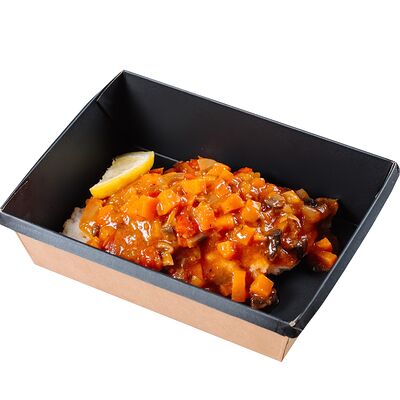 Треска под овощным соусом в Дежавю по цене 375 ₽