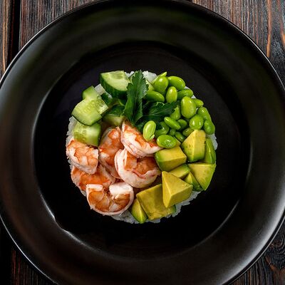 Поке с креветкой в Суши Гурмэ по цене 680 ₽