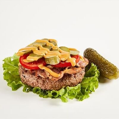 Бургер Дорки порки в листьях в #FARШ по цене 740 ₽