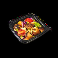 Салат овощи печеные в BBQ