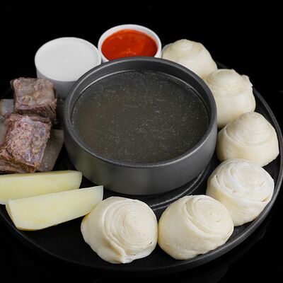 Слоенный хинкал с телятиной в Nest по цене 750 ₽