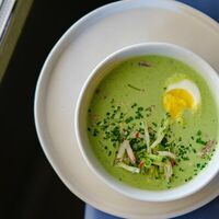 Окрошка с языком ягнёнка в Пена Дней