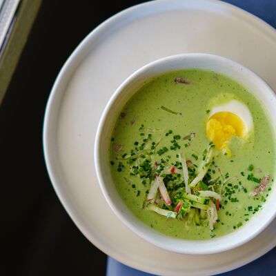 Окрошка с языком ягнёнка в Пена Дней по цене 14 р.