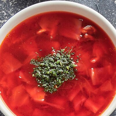 Борщ в Чайхана Айва по цене 300 ₽