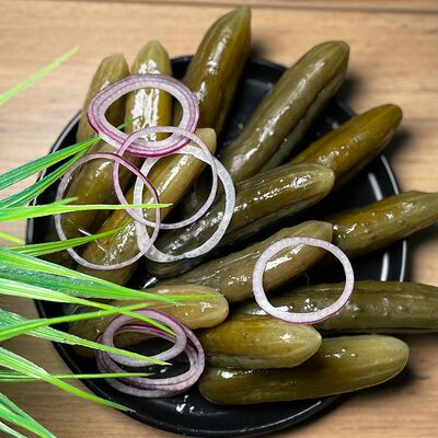 Огурец соленый в The шашлык по цене 199 ₽